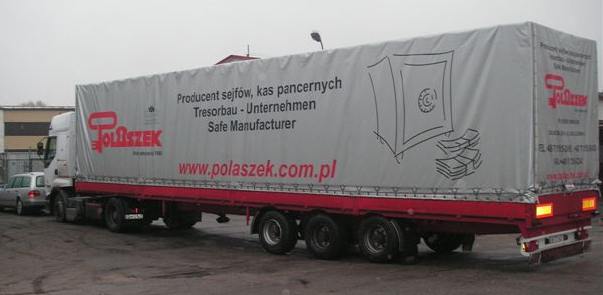 Certyfikowane Sejfy firmy Polaszek. Własny transport produktów do klienta.